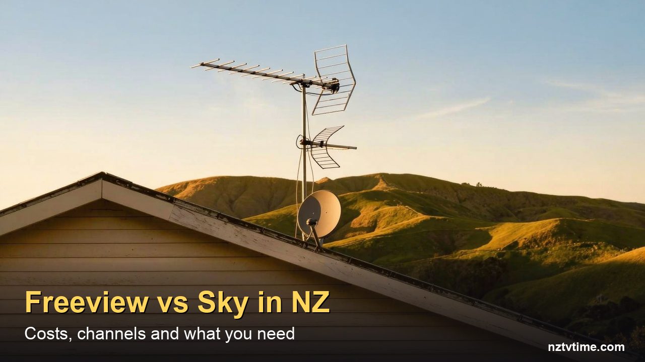 Freeview vs Sky in New Zealand: What Each Costs, What You Get and Which You Need