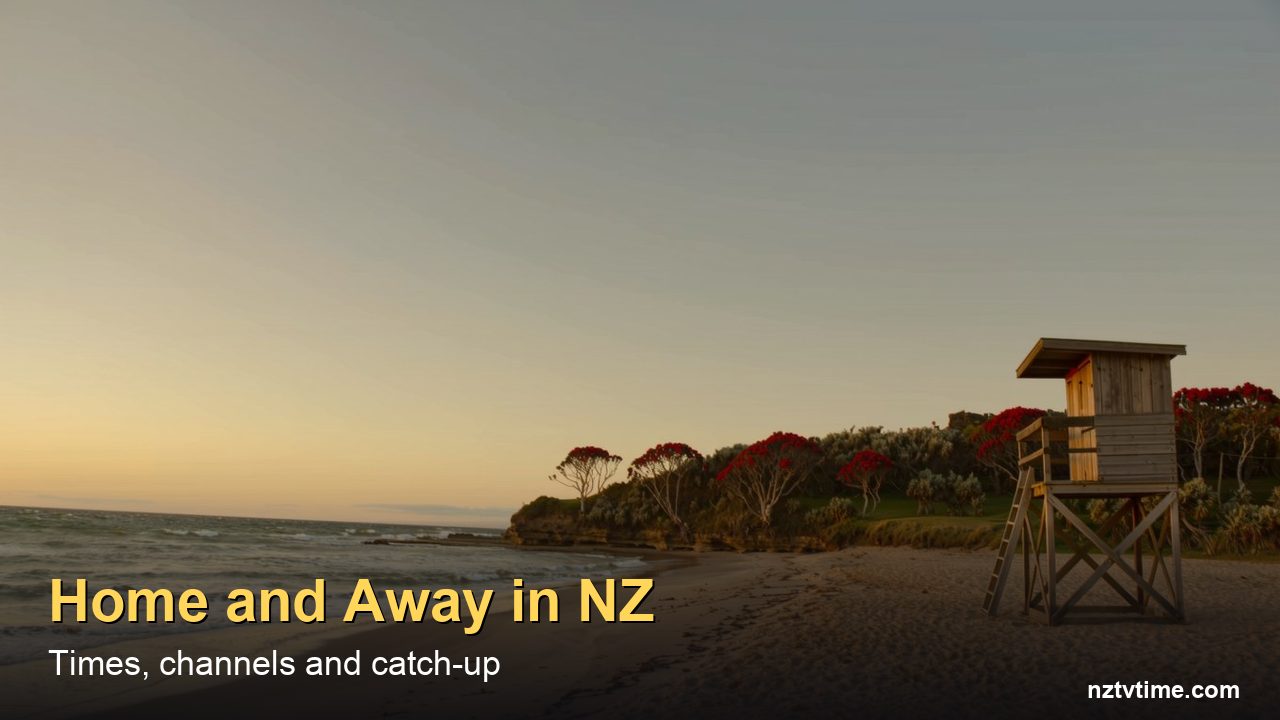 Home and Away in New Zealand: What Time It's On TVNZ 2 and When It Reaches TVNZ+