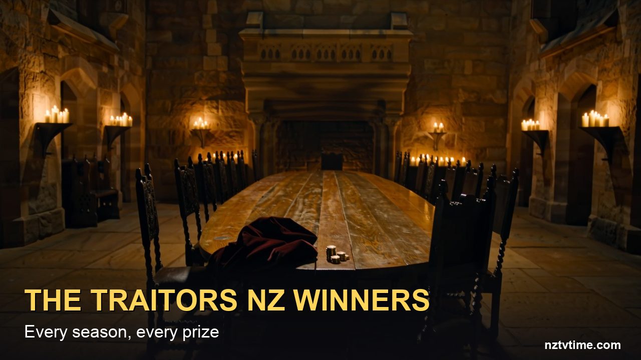 The Traitors NZ Winners: Every Season, Every Prize, and How Chloe Withrington Won Season 3